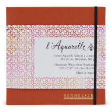 Cuaderno - Acuarela - 20x20cm - 20 hojas - 300g - Sennelier - La Acuarela