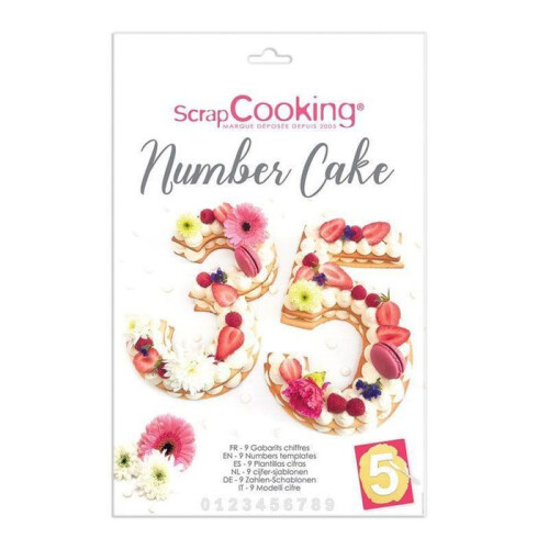 2 cofanetti Number cake 2