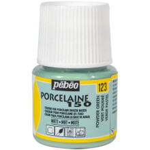Flasche Farbe 45 ml - P150 - PUDERGRÜN - Matt - Spülmaschinenfest - Kochtemperatur 150C