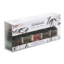 Coffret d'encre de Chine - couleurs terre - 5 x 30 ml