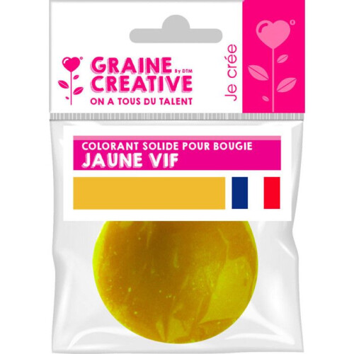 Creative Grain - solid dye for candle 20 g Yellow