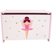 Puinen lelulaatikko - Ballerina Dancer - FUN HOUSE - K.40 x P.58 x S.36 cm