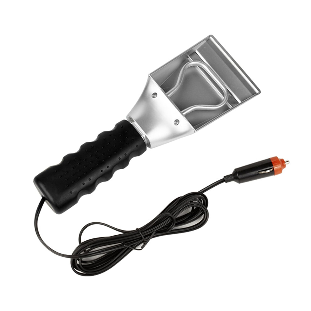 Car Windshield Snow Shovel 12V Heated Electric Ice Scraper With Ergonomic Handle For Efficient Ice Removal 6447073318931