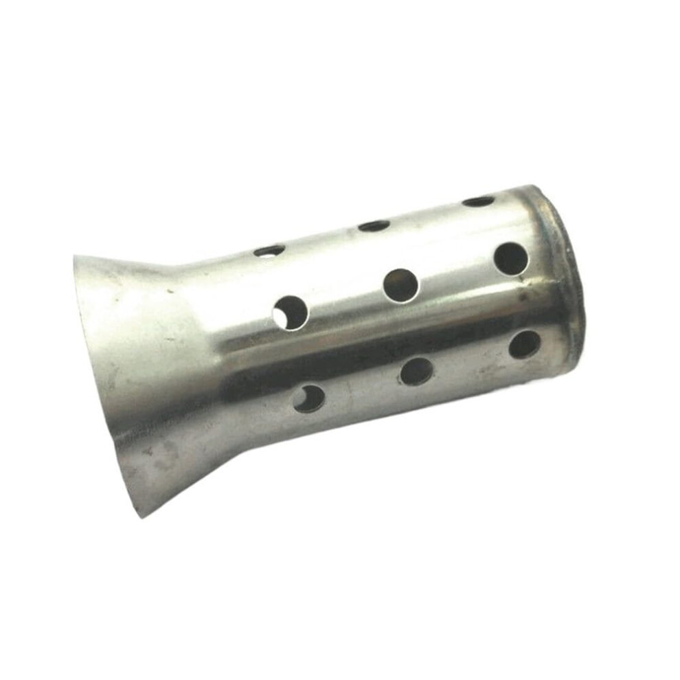51Mm Stainless Steel Motorcycle Muffler Exhaust Pipe Baffle Silencer Adjustable Removable Universal Fit Tailpipe 6038364014498