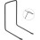 Adjustable Bracket for Bicycle Basket, Scooter, E-Bikes - L Type, Compatible with Various Models, Durable Material, Easy Installation 2