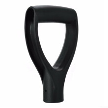 Plastic Replacement Handle for D Type Garden Tools - Compatible with Spades and Forks, Durable and Easy to Install