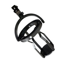 Gyroscopic Drink Holder for Motorcycles and Bicycles, Self-Levelling Clamp Bottle Holder, Black 3D Design