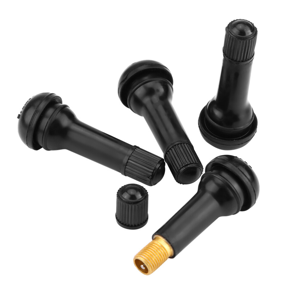4Pcs Rubber Tr414 Car Wheel Snap In Tubeless Tire 8320539661285