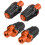 1 Pair of 10mm Motorcycle Exhaust Frame Sliders 6