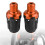 1 Pair of 10mm Motorcycle Exhaust Frame Sliders 10