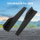 2 Pcs Car Universal Matte Black Side Skirt Rocker 8