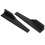 2 Pcs Car Universal Matte Black Side Skirt Rocker 3