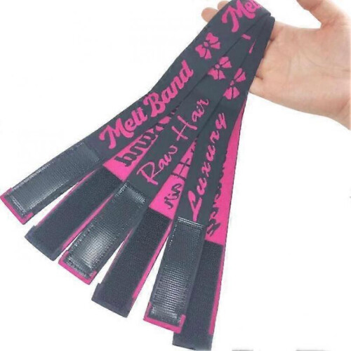3PCS Wig Elastic Band 3.5cm Wide Edge Fixed Hair Band 2