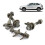 4pcs 14mm Vehicles Steel Four Wheel Alignment 8
