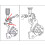 4pcs 14mm Vehicles Steel Four Wheel Alignment 7
