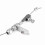 For Ford C6 Stainless Steel Braided Kick Down 3