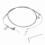 For Ford C6 Stainless Steel Braided Kick Down 1