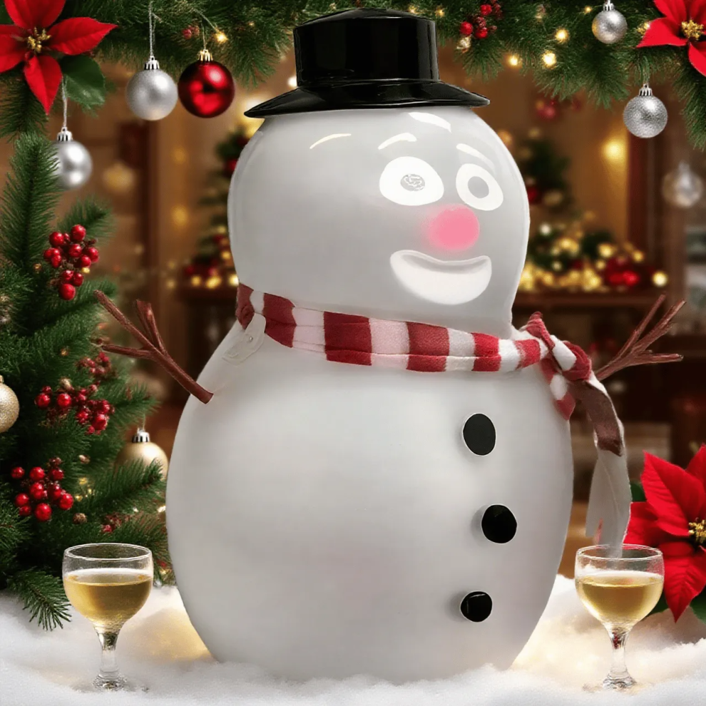Rowjow Talking Animated Blink Snowman With Built In Projector & Speaker Plug'n Play