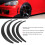 4pcs Front Rear Wheel Eyebrow Protector Widening 15
