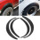 4pcs Front Rear Wheel Eyebrow Protector Widening 10