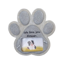 Dog Grave Marker and Garden Memorial Picture Frame for Deceased Pet, Dog Loss Memorial Gifts, 6x4 Inches