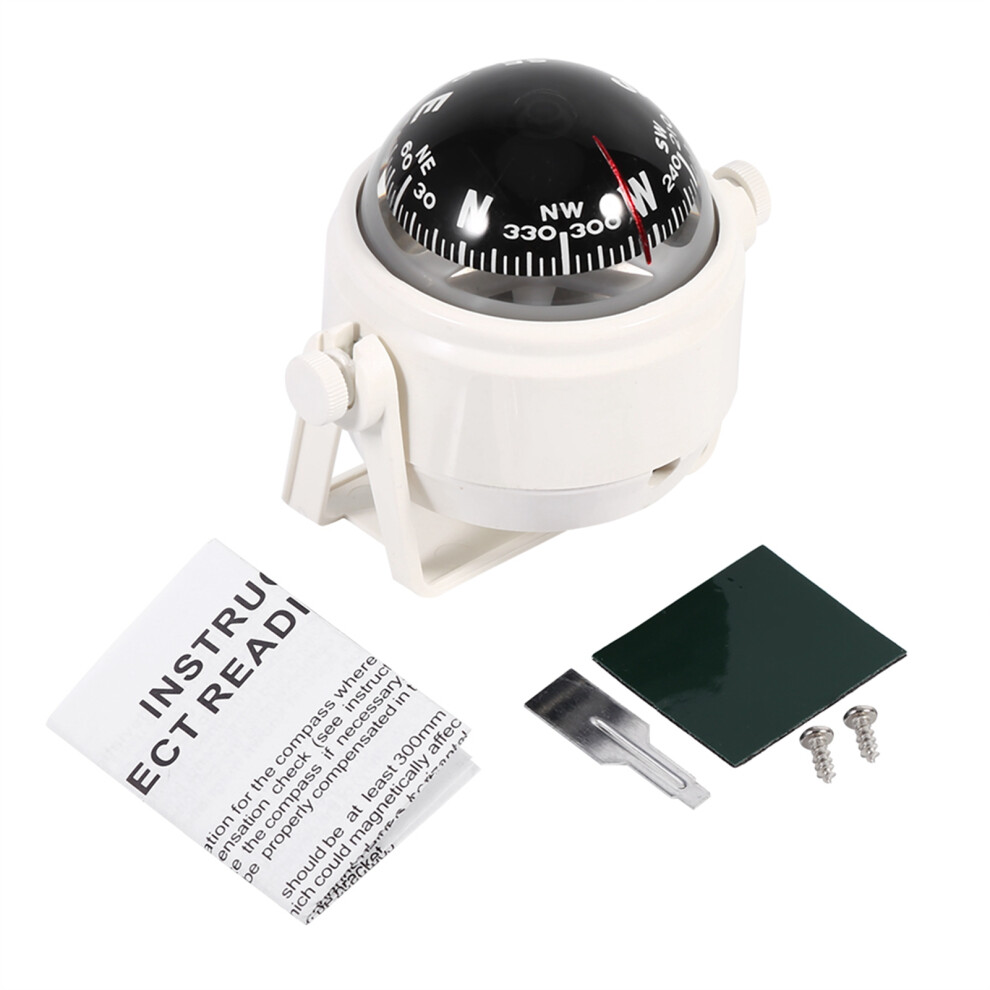 Multi Purpose Sea Marine Bracket Mount Compass White 8320539662442