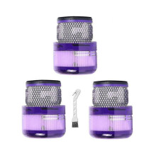 Sv19/ Sv12 Omni-glide Cordless Vacuum Cleaner Replacement 3pcs Washable Filter Compatible Spare Parts Hepa