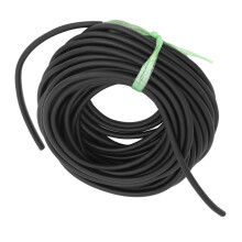 A1842 10m elastisches Latexrohr für DIY-Jagd in Schwarz, 1,8 mm Innendurchmesser, 4,2 mm Außendurchmesser