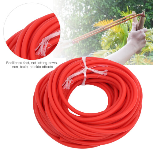 Rotes Latex-Gummiband 10 Meter 1,7 mm/4,5 mm für DIY-George oder Katapult Jagd 2