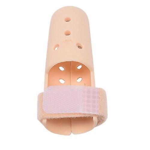 (Size 1) Plastic Adjustable Finger Splint Finger Protector For Sports TW