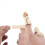 (Size 1) Plastic Adjustable Finger Splint Finger Protector For Sports TW 5