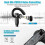 Trucker Wireless Bluetooth 51 Earpiece Headset Dual Mic Earbud Noise Cancelling 12