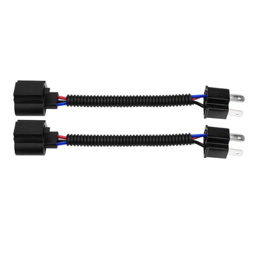2Pcs H4 Male To H13 Female Connector Car Pigtail 8320539664514