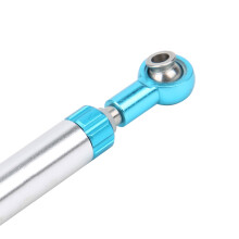 Verstellbarer Servolenkungsstangensatz aus Aluminiumlegierung 70-76mm Silber Blau