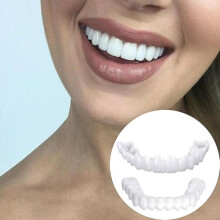 Smile Dental False Teeth Cover Perfect Smile Veneers Comfort Fit Flex Denture Teeth Tw