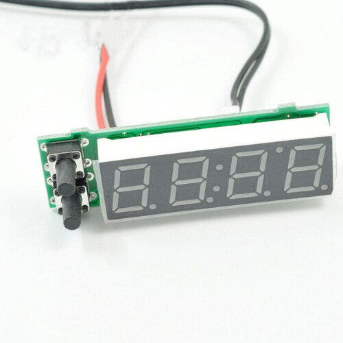 Car 3-in-1 Digital Clock Thermometer Voltmeter Modified Accessory 1