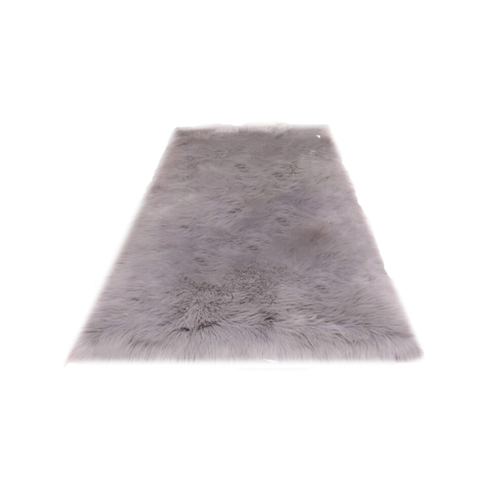 (Light Gray) Blanket Carpet Area Rectangle Bedside Room Anti-skid Mat Floor-image-OPC-PK9D5GW-NEW