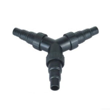 Fish Tank Water Pump Three Way Connection Adapter Efficient Splitter for Aquarium Setup 1/2 Inch PVC Compatibility