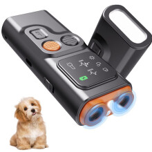 Dog Bark Deterrent Devices with HD Display and LED Flashlight, Anti Barking Dog Whistle for Home and Neighbors