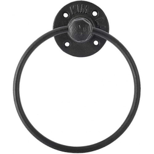 Porte-serviettes en fer forgé - Style industriel et fermier