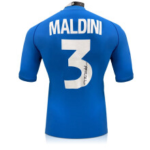 Paolo Maldini Signed Original 2000-01 Italy Home Football Shirt (With Tags)