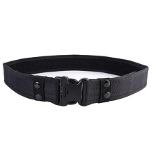 Tactical Belt Canvas Multifunctional Combat Belt Adjustable with Holders for Outdoor Use, Hiking, and Military Gear