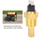 Wassertemperatursensor-Stecker M21x1,5 Messing Diesel-Generator IP67 11