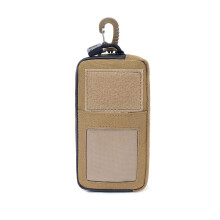 Outdoor Wallet Card Bag Waterproof Zipper Key Holder Pouch Pack Molle Hunting Waist Bag for Outdoor Activities