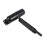 2 Set 20-70kgs Black Adjustable Surface Mounted Spring Door Closer Automatic Door Closer Fire Rated 4