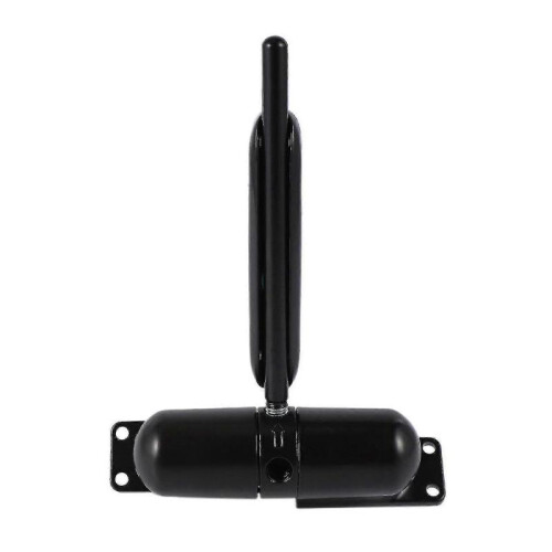 2 Set 20-70kgs Black Adjustable Surface Mounted Spring Door Closer Automatic Door Closer Fire Rated 2