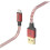 Hama HAMA Charging/Data Cable Reflected USB Type A - Lightning 1.5m Red 1