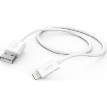 Hama Ladekabel, USB-A - Lightning, 1 m, White () - 00201579