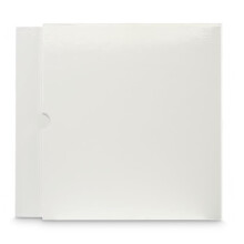 Map - Wit - 4 Ringen - Breedte 70 mm - Met Verwisselbaar Etiket - Inclusief Etui