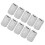 10pcs M8 Long Rod Nut Hex Hexagonal Sleeve Nut 4